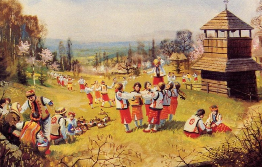 Гаївки як пам’ять весни, гри й історії
